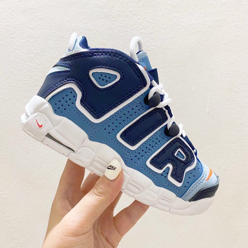 Official synchronization_ The bottom of the air cushion_ Nike Air air cushion Pippen children_s basketball shoes SIZE_ 28-35 yards-3eeeb151